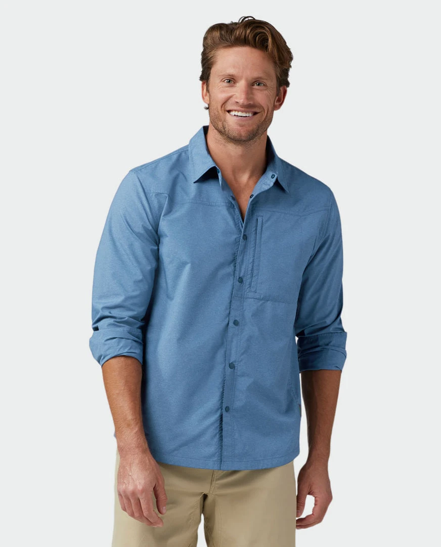 Stio Men's New Fork Trail Shirt LS 17 Stio Men's New Fork Trail Shirt LS