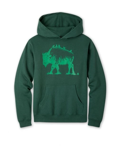 Stio Kids Bison Perch Hoodie 1 Stio Kids Bison Perch Hoodie