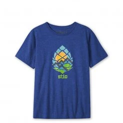 Stio Kids' Pinecone Globe Tee 12 Stio Kids' Pinecone Globe Tee
