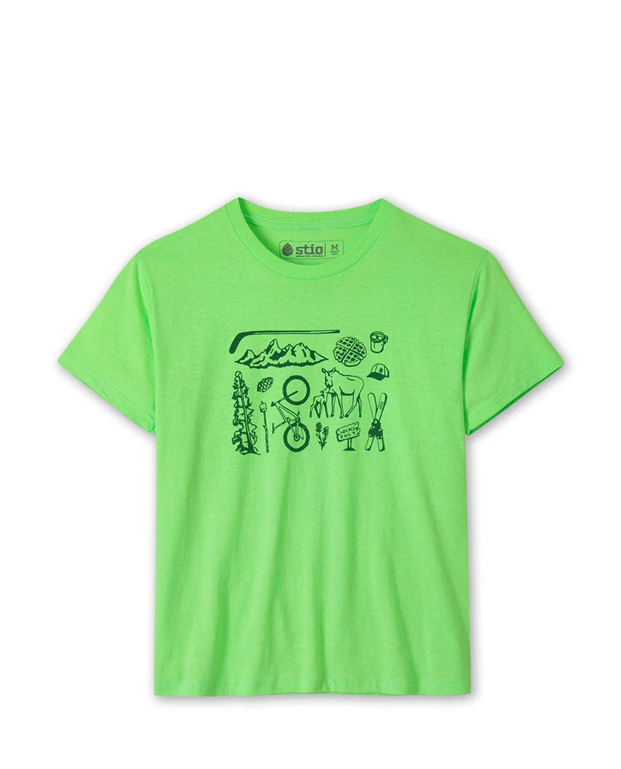Stio Kids Local Field Guide Tee 5 Stio Kids Local Field Guide Tee