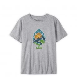 Stio Kids' Pinecone Globe Tee