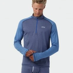 Stio Men's Basis Power Wool™ Zip Neck 40 Stio Men's Basis Power Wool™ Zip Neck