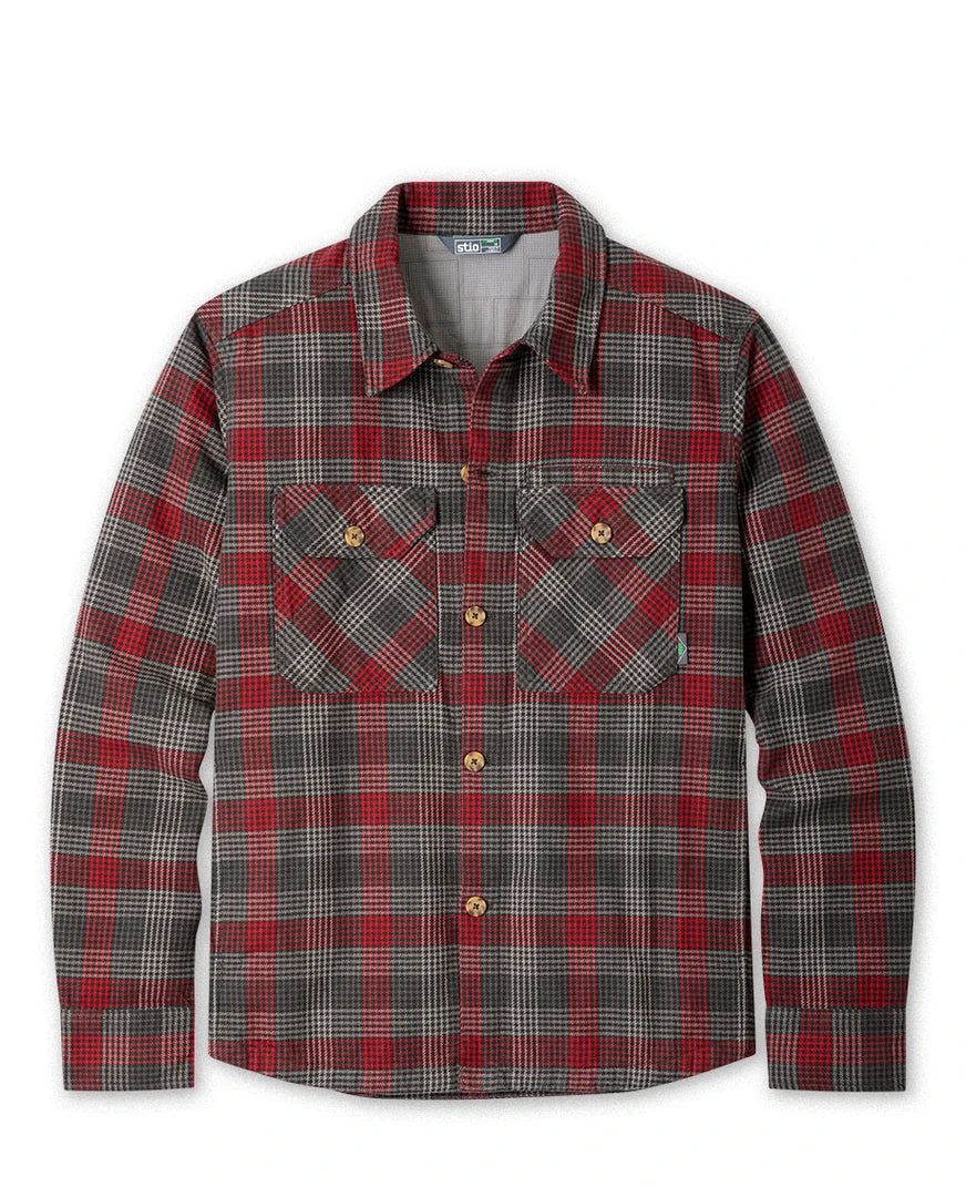 Stio Men's Hutkeeper Flannel Shirt 3 Stio Men's Hutkeeper Flannel Shirt