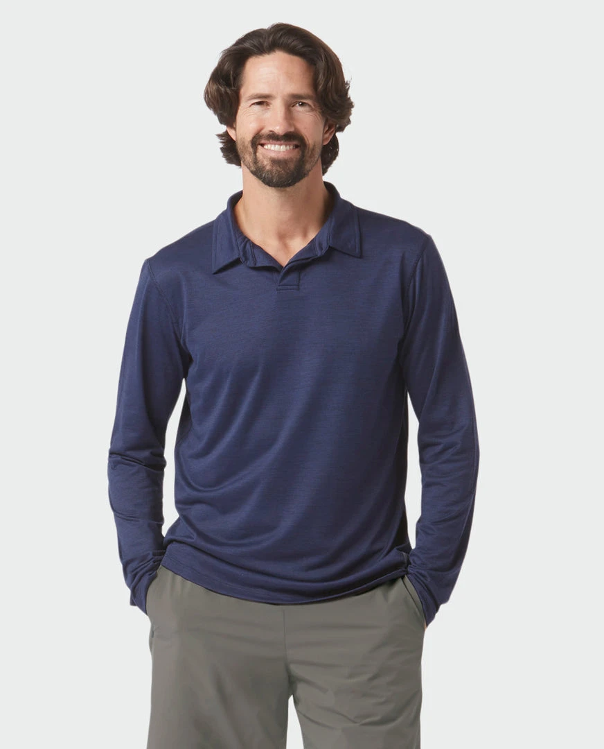 Stio Men's Icefloe Tech Polo LS 5 Stio Men's Icefloe Tech Polo LS