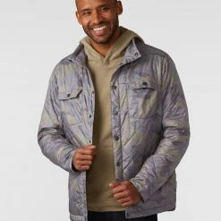 Stio Men's Skycrest Insulated Snap Shirt 44 Stio Men's Skycrest Insulated Snap Shirt