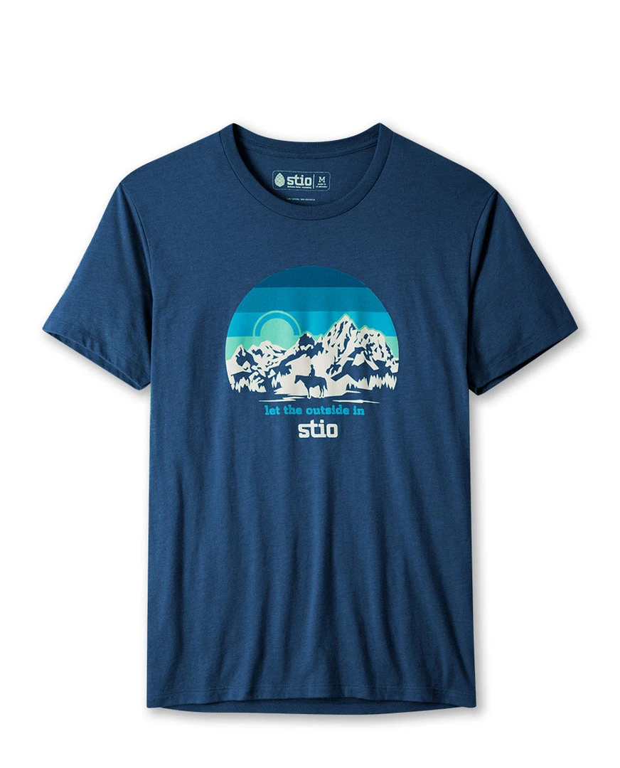 Stio Men's Teton Sunset Tee 3 Stio Men's Teton Sunset Tee