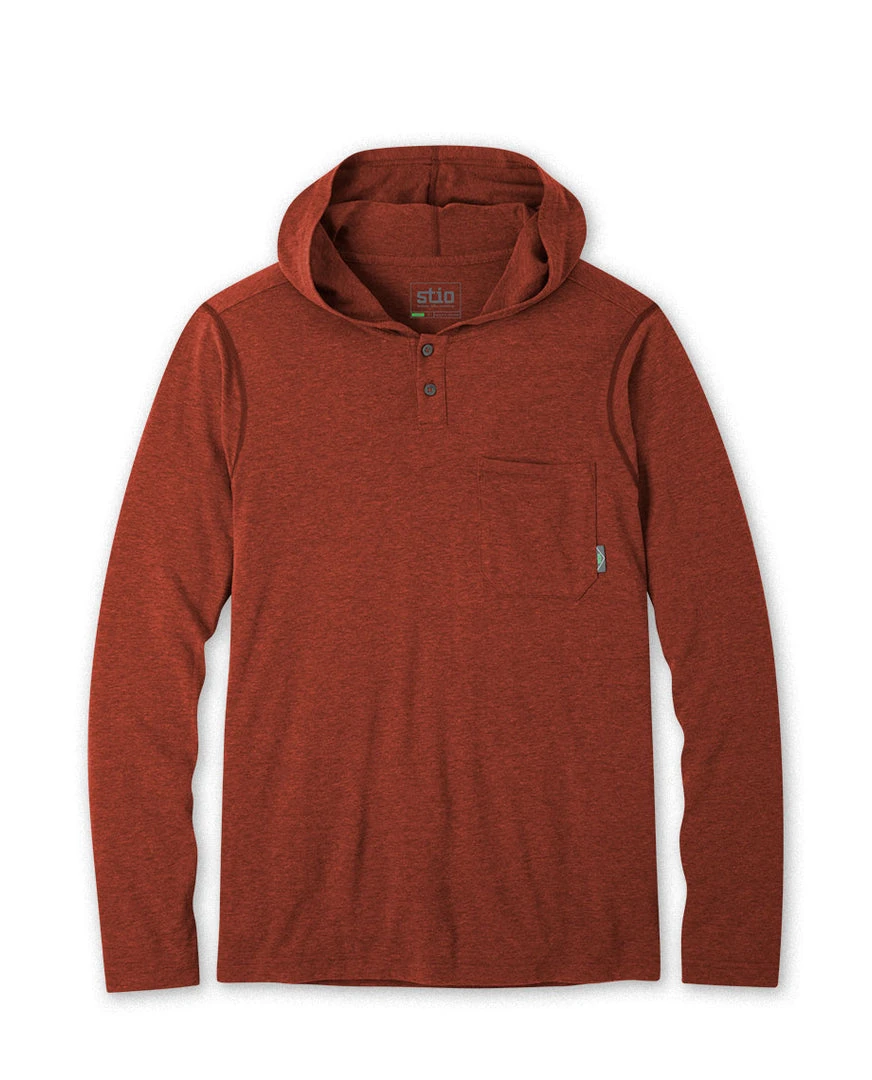 Stio Men's Tipton Tech Hooded Henley 3 Stio Men's Tipton Tech Hooded Henley