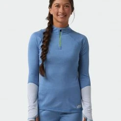 Stio Women's Basis Power Wool™ Zip Neck