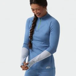 Stio Women's Basis Power Wool™ Zip Neck