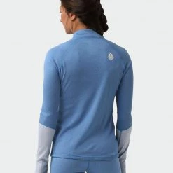 Stio Women's Basis Power Wool™ Zip Neck