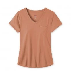 Stio Women's Divide V-Neck SS