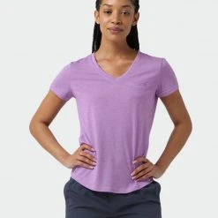 Stio Women's Divide V-Neck SS