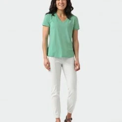 Stio Women's Divide V-Neck SS