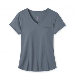 Stio Women's Divide V-Neck SS