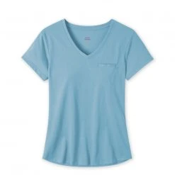 Stio Women's Divide V-Neck SS