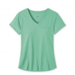 Stio Women's Divide V-Neck SS