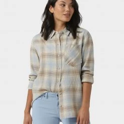 Stio Women's Dovetail Lightweight Flannel Shirt