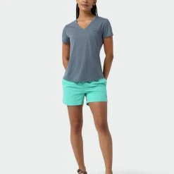 Stio Women's Divide V-Neck SS