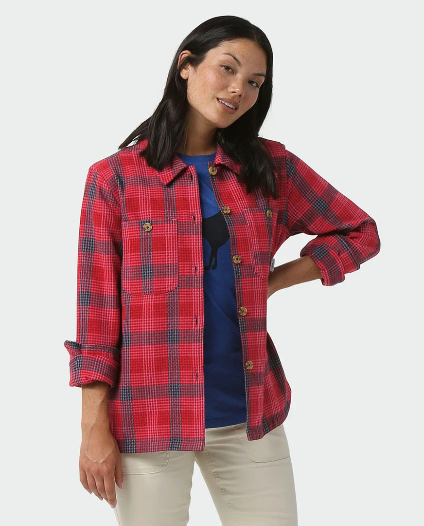 Stio Women's Hutkeeper Flannel Shirt 15 Stio Women's Hutkeeper Flannel Shirt