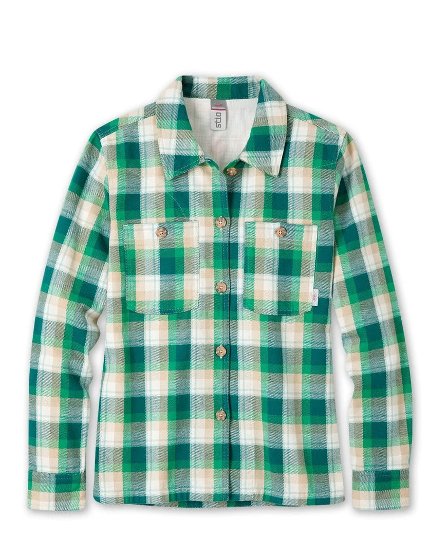Stio Women's Hutkeeper Flannel Shirt 25 Stio Women's Hutkeeper Flannel Shirt
