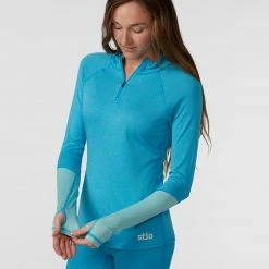 Stio Women's Basis Power Wool™ Zip Neck