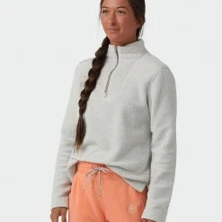 Stio Women's Rawlins Shearling Fleece Half Zip